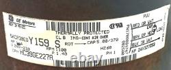 GE 5KCP39EGY159S Condenser FAN MOTOR 1/4 HP 230V HC39GE227A 1100RPM used #MP113