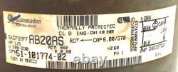 GE 5KCP39FFAB20AS Condenser Fan Motor 51-101774-02 1/6HP 230V 850RPM used MC630