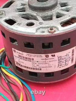 GE 5KCP39FGS075S HC39AE206A Condenser Fan Motor 1/4HP 1075RPM 3SPD 1PH 208/230V