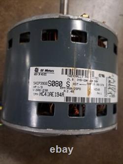 GE 5KCP39GGS080S Condenser Fan Motor HC41AE194A 1/3 HP 230V 950RPM WIRES CUT