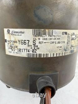 GE 5KCP39GGS325S Condenser Fan Motor 51-21853-11 1/3 HP 230V 1075RPM Used