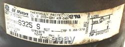 GE 5KCP39GGS325S Condenser Motor 51-21853-11 1/3HP 208/230V 1075RPM used #ME78