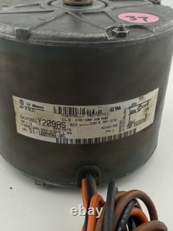 GE 5KCP39GGY209AS Condenser Motor 51-100998-05 1/3HP 1075 RPM used