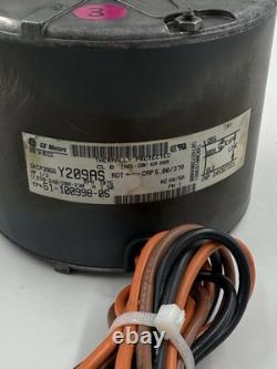 GE 5KCP39GGY209AS Condenser Motor 51-100998-05 1/3HP 1075 RPM used