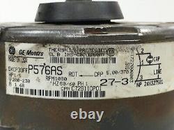 GE Condenser Fan Motor 5KCP39FFP576AS HP 1/5 RPM 1080 230V C729110P01 used #ME37