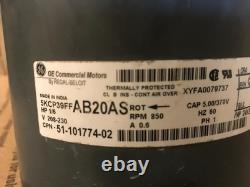 Ge 5kcp39ffab20as Condenser Fan Motor 208/ 230 Volts 850 RPM