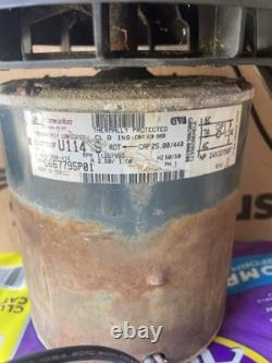 Ge D667795p01 5kcp39sf Oem Trane 1 HP 460/380v 1ph Ccwle Condenser Fan Motor