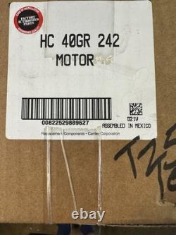Gentec, HVAC HC44VQ852 Fan Motor, Condenser, 200-230/460 Volt, 1/2HP, 1PH, 1075