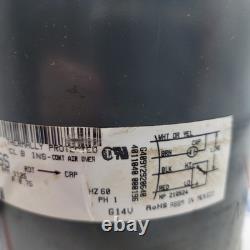 Genteq 5KCP29FGB215S Condenser Fan Motor 1/8 HP 1125 RPM 230V, M 205