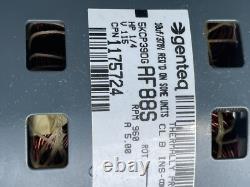 Genteq. 5KCP39DGAF88S. 5KCP39DG AF88S Condenser Fan Motor. HP 1/4 115V