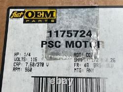 Genteq. 5KCP39DGAF88S. 5KCP39DG AF88S Condenser Fan Motor. HP 1/4 115V