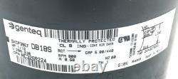 Genteq 5KCP39EFDB18S Condenser Fan Motor HC32GR224 1/12HP 230V 800RPM used MC884