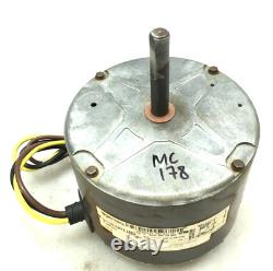 Genteq 5KCP39EGUA11BS Condenser Fan Motor 1186447 1/5HP 208/230V used #MC178