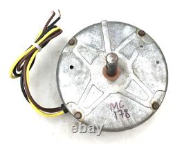 Genteq 5KCP39EGUA11BS Condenser Fan Motor 1186447 1/5HP 208/230V used #MC178