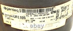 Genteq 5KCP39EGUA11BS Condenser Fan Motor 1186447 1/5HP 208/230V used #MC178