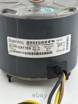 Genteq 5KCP39EGUA11BS Condenser Fan Motor HB39GR219 1/5HP 208/230V used