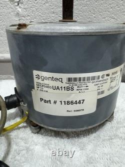 Genteq 5KCP39EGUA11BS Condenser Fan Motor HP 1/5 208-230V RPM 1100 HB39GR219