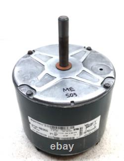 Genteq 5KCP39FFAB35S Condenser Fan Motor HC37GE228 1/5HP 230V 810RPM used #ME509