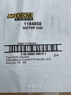 Genteq. 5KCP39FFBB80S. 5KCP39FF BB80S. Condenser Fan Motor. HP 1/5 230V