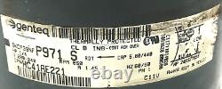 Genteq 5KCP39NFP971S Carrier HC41AE221 1/4HP Condenser Fan Motor used #MB375