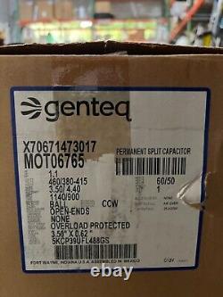 Genteq 5KCUP39UFL488GS Condenser Fan Motor / Replaces Trane MOT06765