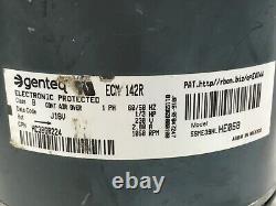 Genteq 5SME39HLHE058 HC38GR224 Condenser Fan Motor 230V 1/3 HP GN01 used #MC123