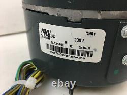 Genteq 5SME39HLHF248 HC42GR237 Condenser Fan Motor 230V 1/3 HP GN01 used #MB976