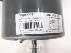 Genteq 5SME39HL HF439 Condenser Fan Motor 1/3HP 208-230V 1100RPM 1 Phase