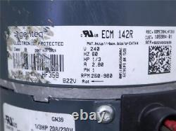 Genteq ECM 142R Condenser Fan Motor 5SME39HLHF359 1/3HP 240V 105984-01 GN39