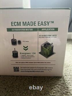 Genteq Evergreen EM 6203E 1/3 HP 230v ECM Blower Motor