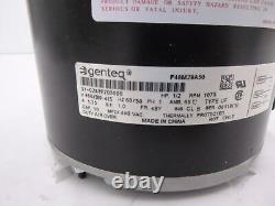 Genteq F48M29A50 Condenser Fan Motor 1/2 HP 1075 RPM 1 PH 1.35 A 60/50HZ 460VAC