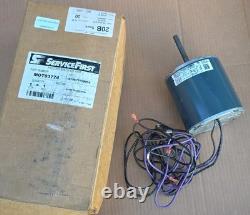 Genteq MOT03774 Condenser Motor 0.50 HP, 208-230/200V, 1100 RPM Service First