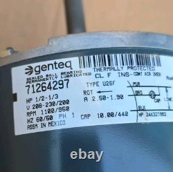 Genteq MOT03774 Condenser Motor 0.50 HP, 208-230/200V, 1100 RPM Service First