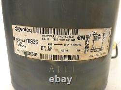 Genteq Motors 5KCP39LFY893S Condenser Fan Motor 1/4HP 825 RPM 230 V used #MC474