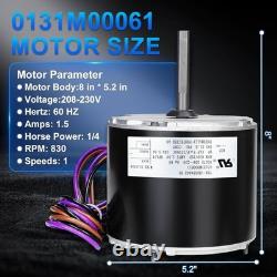 Goodman 0131M00061SP Condenser Fan Motor 1/4 Hp 830 RPM