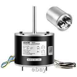 High-Efficiency 1/4HP Condenser Fan Motor 825RPM 208-230V, HVAC Replacement Part