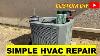 How To Replace Home Ac Condenser Fan Motor And Capacitor