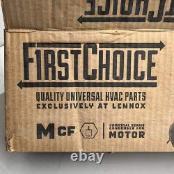 LENNOX First Choice Condenser Fan Motor for HVAC 1/2 Shaft Black 19L26