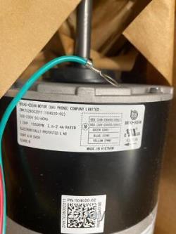 Lennox 16v47 / 104020-02 Mtr-fan 1/3 HP 250-1250 RPM Ccw Condensed Motor