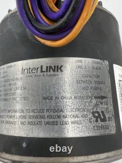 Lennox Armstrong 100483-21 43W49 YFK-150-6 1/5HP 230V Condenser Fan Motor