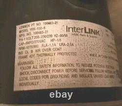 Lennox Armstrong 100483-21 43W49 YFK-150-6 1/5HP 230V Condenser Fan Motor (D2T4)