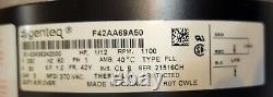 Luxaire S1-02436242000 Condenser Fan Motor New 1/12 HP 230 RPM 1100 RPM 42y Fr