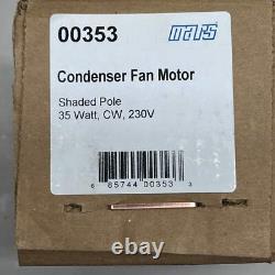 MARS Shaded Pole Condenser Fan Motor 1Phase 1Speed 35 W, 230 V, 1500 Rpm 00353