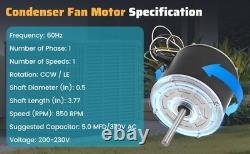 MOT18687 Condenser Fan Motor 1/6 HP for Trane/American Standard Air Conditioner