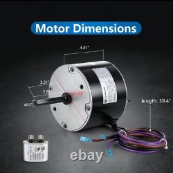 MOT18688 Condenser Fan Motor 1/8HP 208-230V 48 Frame for Trane American Standard
