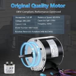 MOT18688 Condenser Fan Motor 1/8HP 208-230V 48 Frame for Trane American Standard