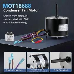 MOT18688 Condenser Fan Motor 1/8HP 208-230V 48 Frame for Trane American Standard