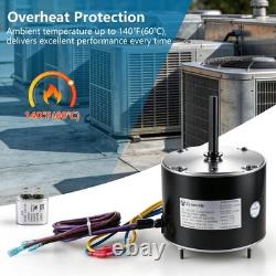 MOT18688 Condenser Fan Motor 1/8HP 208-230V 48 Frame for Trane American Standard