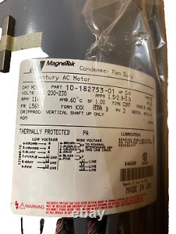 Magnetek H567, 3/4 HP, 1140 RPM, 460/200-230V, 1.5/2.8-3.0 A. 56Y Condenser Fan M