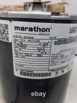 Marathon 48A11O1668F Condenser Fan Motor Black